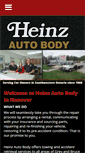 Mobile Screenshot of heinzautobody.com